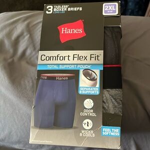 Hanes 3 pack Boxer Briefs